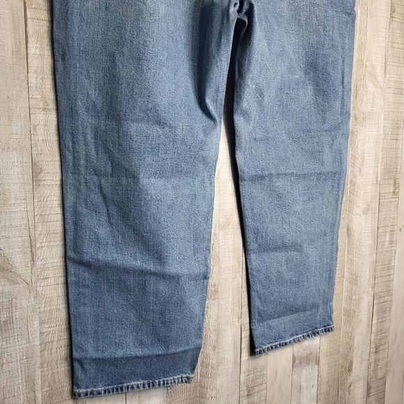 Men's Levi's 550 Relaxed-Fit Stretch Straight Blue Jeans 48x32 New - Picture 10 of 15
